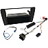Audi A3 (2006-2013) Single/Double DIN Car Stereo Upgrade Fitting Kit (CANbus ignition)