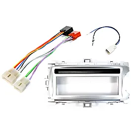 Toyota Yaris (2012-2017) Single DIN Car Stereo Upgrade Fitting Kit (SILVER)