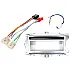 Toyota Yaris (2012-2017) Single DIN Car Stereo Upgrade Fitting Kit (SILVER)