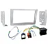 Holden Double DIN Car Stereo Upgrade Fitting Kit with CAN ignition Silver