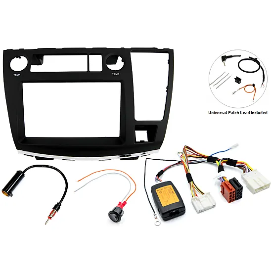 Nissan Elgrand (2002-2010) E51 Double DIN Car Stereo Upgrade Fitting Kit (Series 3 with CARWINGS) Nissan Elgrand (2002-2010) E51 Double DIN Car Stereo Upgrade Fitting Kit (Series 3 with CARWINGS)