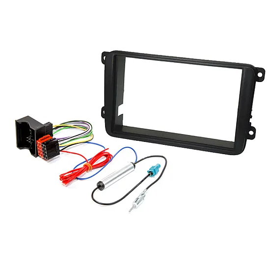 Skoda Double DIN Car Stereo Upgrade Fitting Kit (HARDWIRE IGNITION) Skoda Double DIN Car Stereo Upgrade Fitting Kit (HARDWIRE IGNITION)