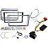 Vauxhall Corsa D 2006-2014 Double DIN Car Stereo Fascia SWC Fitting Kit METALLIC CHARCOAL