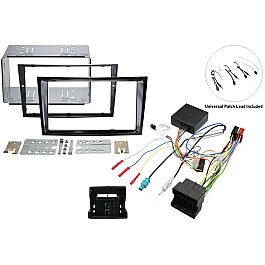 Vauxhall Antara, Astra, Zafira Double DIN Car Stereo Fitting Kit Piano Black
