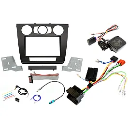 BMW 1 Series E81/82/87/88 Double DIN Car Stereo SWC PDC fitting kit (MANUAL AIR CON) BMW 1 Series E81/82/87/88 Double DIN Car Stereo SWC PDC fitting kit (MANUAL AIR CON)