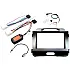 Kia Sportage (2010-2015) OEM NAV Double DIN Car Stereo Fitting Kit (DARK GREY)