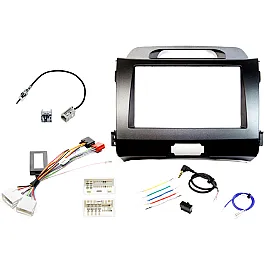 Kia Sportage (2010-2015) Standard Audio Car Stereo Fitting Kit (DARK GREY)