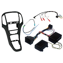 Vauxhall Astra J (2010-2015) Double DIN Car Stereo Upgrade Fitting Kit with SWC (MATT BLACK) Vauxhall Astra J (2010-2015) Double DIN Car Stereo Upgrade Fitting Kit with SWC (MATT BLACK)