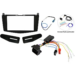 Mercedes C-Class W204 (2007-2011) Double DIN Stereo Upgrade Fitting Kit (WITHOUT SWITCHES)