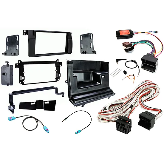 BMW 3-Series (E46) Double DIN Stereo Fitting Kit (NAVIGATION/QUADLOCK)