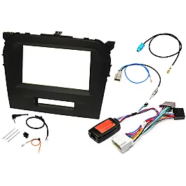 Suzuki Vitara (2015-2019) Double DIN Car Stereo Fitting Kit (MATT BLACK) Suzuki Vitara (2015-2019) Double DIN Car Stereo Fitting Kit (MATT BLACK)