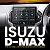 Stinger 10 inch Multimedia CarPlay, Android Auto DAB Stereo for Isuzu D-Max, MU-X Black