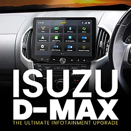 Stinger 10 inch Multimedia CarPlay, Android Auto DAB Stereo for Isuzu D-Max, MU-X Black  Stinger 10 inch Multimedia CarPlay, Android Auto DAB Stereo for Isuzu D-Max, MU-X Black