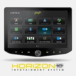 Stinger iX210E HORIZON10 Universal 10 inch Multimedia CarPlay, Android Auto DAB Stereo
