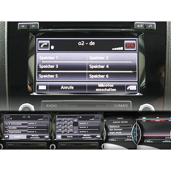 FISCON Bluetooth Handsfree VW Touareg RCD 550