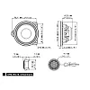 Alpine DP2-40C-B 10 cm (4") Component 2-Way Speakers for BMW 3-Series, 4-Series Alpine DP2-40C-B 10 cm (4") Component 2-Way Speakers for BMW 3-Series, 4-Series
