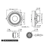 Alpine DP2-45C-B 12cm (4.5 inch) 2-Way Component Car Speakers for BMW 3-Series, 4-Series Alpine DP2-45C-B 12cm (4.5 inch) 2-Way Component Car Speakers for BMW 3-Series, 4-Series