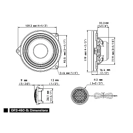 Alpine DP2-45C-B 12cm (4.5 inch) 2-Way Component Car Speakers for BMW Plug & Play Alpine DP2-45C-B 12cm (4.5 inch) 2-Way Component Car Speakers for BMW Plug & Play