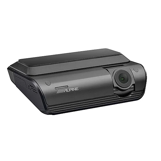 Alpine DVR-Q1000 Dash Camera Recorder Driver Assistance, 2K HDR, 156° wide-angle lens, WiFi