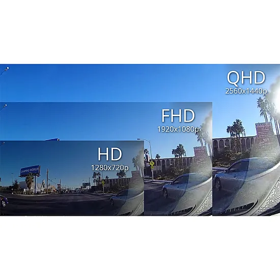 Alpine DVR-Q1000 Dash Camera Recorder Driver Assistance, 2K HDR, 156° wide-angle lens, WiFi