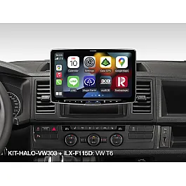 Alpine Halo Single & Double Din Car Stereo Installation Kit for Seat, Skoda, Volkswagen