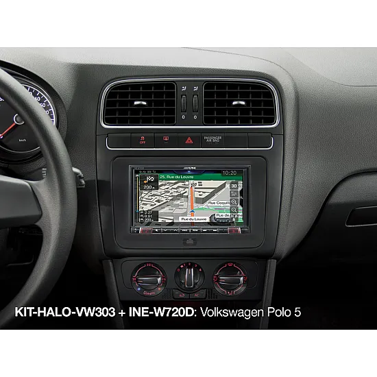 Alpine Halo Single & Double Din Car Stereo Installation Kit for Seat, Skoda, Volkswagen Alpine Halo Single & Double Din Car Stereo Installation Kit for Seat, Skoda, Volkswagen