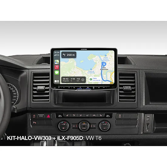Alpine Halo Single & Double Din Car Stereo Installation Kit for Seat, Skoda, Volkswagen Alpine Halo Single & Double Din Car Stereo Installation Kit for Seat, Skoda, Volkswagen