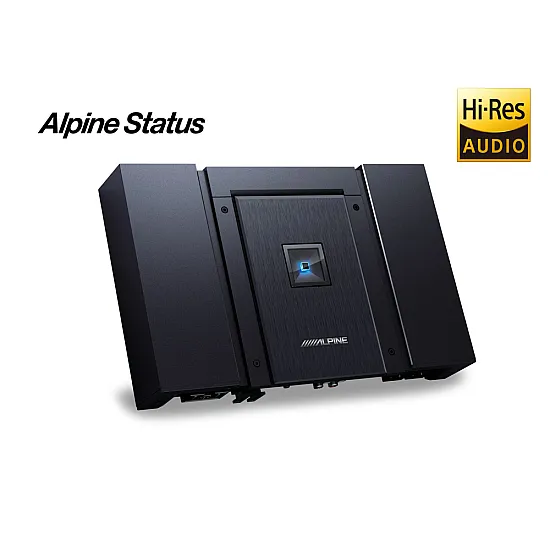 Alpine HDA-F60 Status High-Resolution 4-Channel Car Audio Amplifier Alpine HDA-F60 Status High-Resolution 4-Channel Car Audio Amplifier