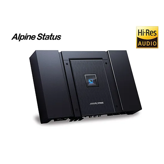 Alpine HDA-V90 Status High-Res 5-Channel Car Audio Amplifier Alpine HDA-V90 Status High-Res 5-Channel Car Audio Amplifier