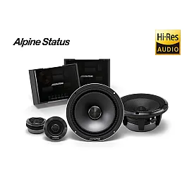 Alpine Status Hi-Res 6.5" 16.5cm 2-Way Component Car Speakers
