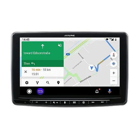 Alpine INE-F904D Car Navigation 9 inch Floating Screen CarPlay Android Auto DAB Bluetooth Stereo Alpine INE-F904D Car Navigation 9 inch Floating Screen CarPlay Android Auto DAB Bluetooth Stereo