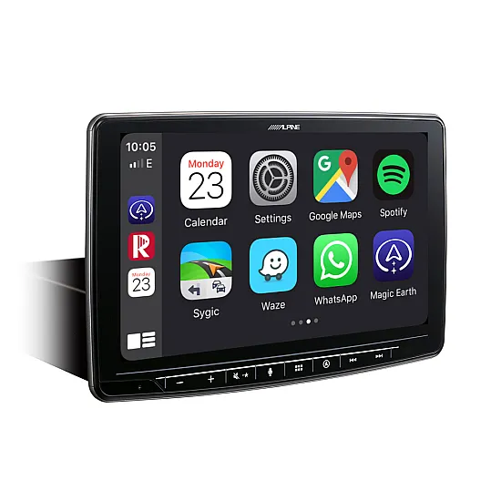 Alpine INE-F904D Car Navigation 9 inch Floating Screen CarPlay Android Auto DAB Bluetooth Stereo Alpine INE-F904D Car Navigation 9 inch Floating Screen CarPlay Android Auto DAB Bluetooth Stereo