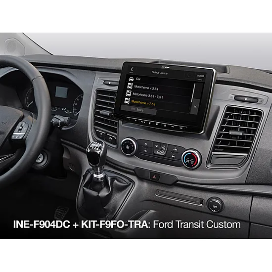 Alpine INE-F904DC Halo9 Navi Campervan Audio and Navigation System Alpine INE-F904DC Halo9 Navi Campervan Audio and Navigation System