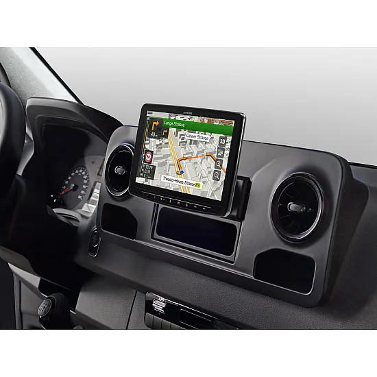 Alpine INE-F904S907 Floating Car Navigation Multimedia 9" Display for Mercedes Sprinter W907 Alpine INE-F904S907 Floating Car Navigation Multimedia 9" Display for Mercedes Sprinter W907