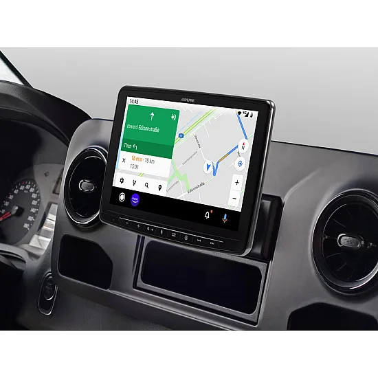 Alpine INE-F904S907 Floating Car Navigation Multimedia 9" Display for Mercedes Sprinter W907 Alpine INE-F904S907 Floating Car Navigation Multimedia 9" Display for Mercedes Sprinter W907