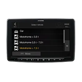 Alpine INE-F904S907 Floating Car Navigation Multimedia 9" Display for Mercedes Sprinter W907