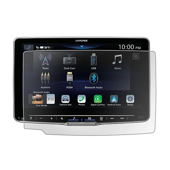 Alpine KAE-HF9DA Anti-reflective Screen Protector for iLX-F905D Stereo Alpine KAE-HF9DA Anti-reflective Screen Protector for iLX-F905D Stereo