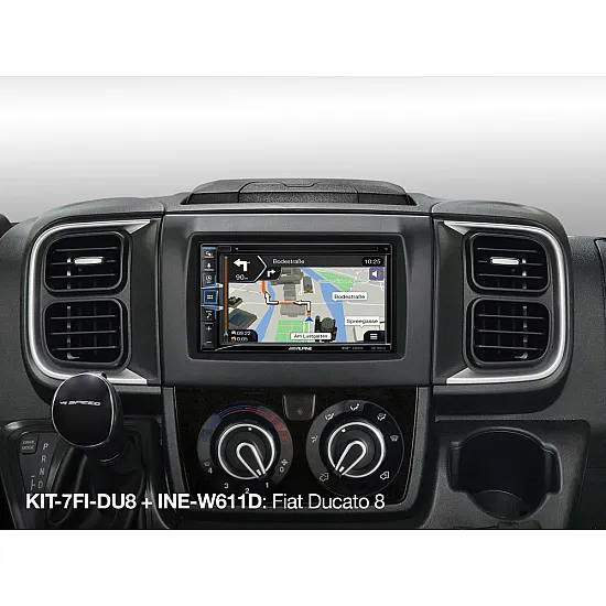 Alpine KIT-7FI-DU8 - 2DIN Installation Kit - Fiat Ducato 8 Alpine KIT-7FI-DU8 - 2DIN Installation Kit - Fiat Ducato 8
