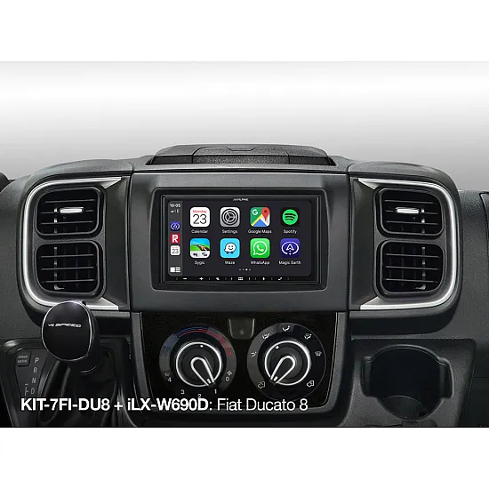 Alpine KIT-7FI-DU8 - 2DIN Installation Kit - Fiat Ducato 8 Alpine KIT-7FI-DU8 - 2DIN Installation Kit - Fiat Ducato 8
