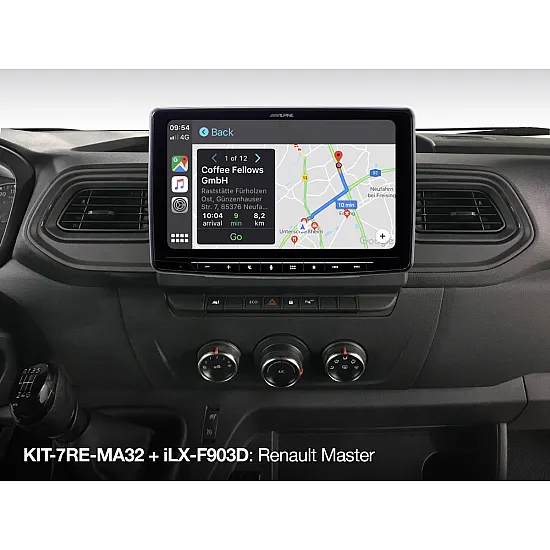 Alpine KIT-7RE-MA32 - 2DIN Installation Kit - Renault Master 3, Opel Movano or Nissan NV400 Alpine KIT-7RE-MA32 - 2DIN Installation Kit - Renault Master 3, Opel Movano or Nissan NV400