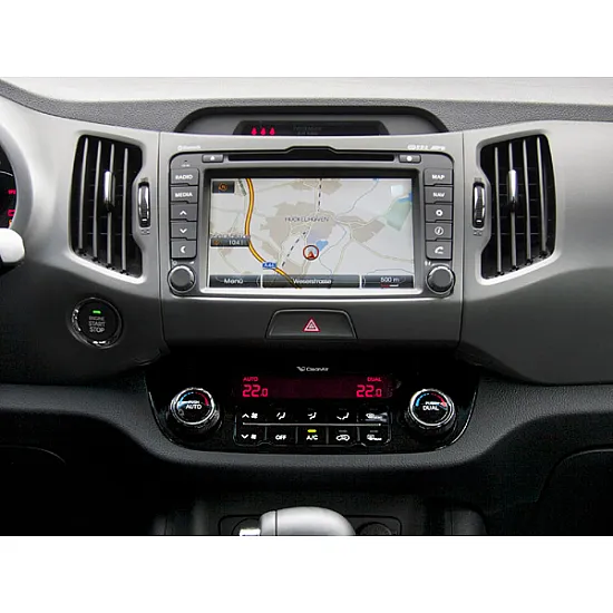 Alpine KIT-8KSG - Installation Kit for KIA Sportage III Grey Finish Alpine KIT-8KSG - Installation Kit for KIA Sportage III Grey Finish