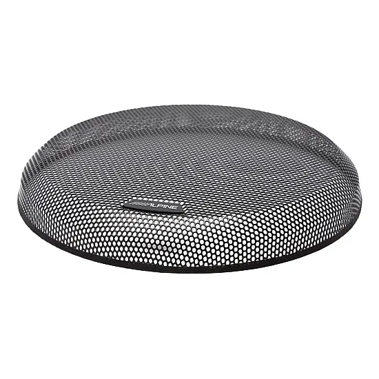 Alpine KTE-10G3 Black metal mesh 25cm 10 inch Subwoofer Grille for R2-W10D4, R2-W10D2, S2-W10D4, S2-W10D2