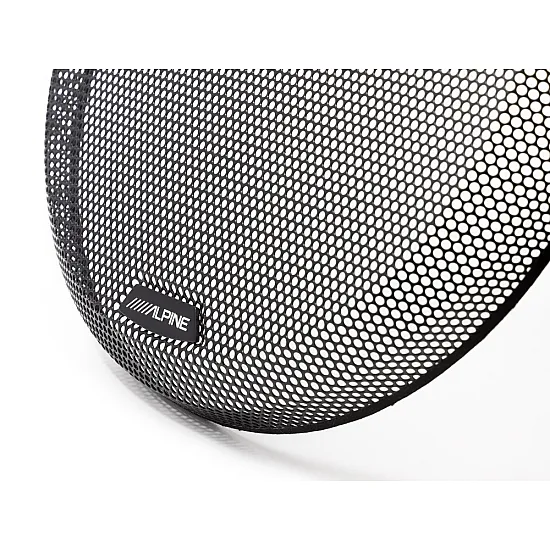 Alpine KTE-10G3 Black metal mesh 25cm 10 inch Subwoofer Grille for R2-W10D4, R2-W10D2, S2-W10D4, S2-W10D2