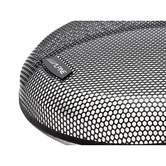 Alpine KTE-10G3 Black metal mesh 25cm 10 inch Subwoofer Grille for R2-W10D4, R2-W10D2, S2-W10D4, S2-W10D2