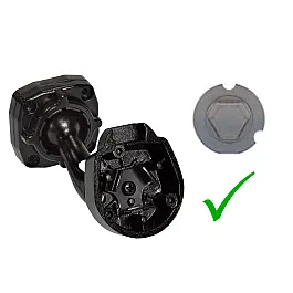 Alpine KTE-DME-BSTEL Digital Mirror installation kit to fit a DME-R1200 for Fiat Ducato, Citroën Jumper, Peugeot Boxer, Ford Transit and Opel Movano