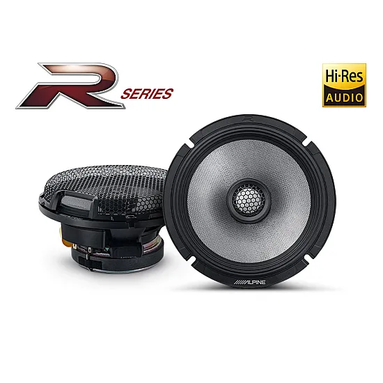 Alpine R2-S65 R-Series 6.5 inch 16.5cm Hi-Res 300W Coaxial Car Speakers Alpine R2-S65 R-Series 6.5 inch 16.5cm Hi-Res 300W Coaxial Car Speakers