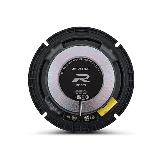 Alpine R2-S65 R-Series 6.5 inch 16.5cm Hi-Res 300W Coaxial Car Speakers Alpine R2-S65 R-Series 6.5 inch 16.5cm Hi-Res 300W Coaxial Car Speakers