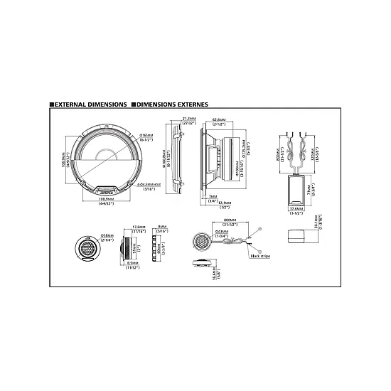 Alpine R2-S65C R-Series 6.5 inch 16.5cm Hi-Res 300W Component Car Speakers Alpine R2-S65C R-Series 6.5 inch 16.5cm Hi-Res 300W Component Car Speakers