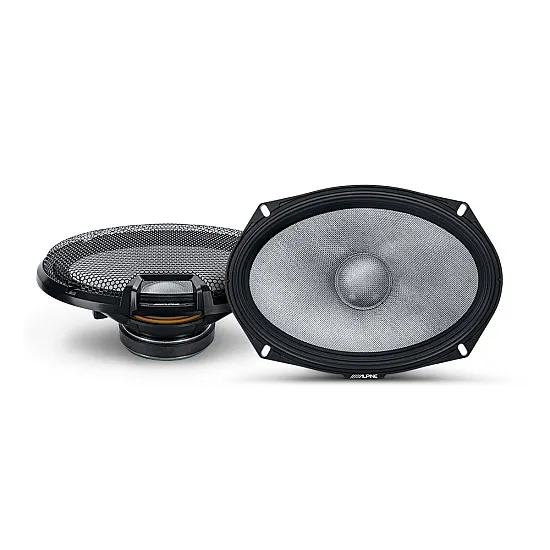 Alpine R2-S69C R-Series 6 x 9 inch Hi-Res 300W Component Car Speakers Alpine R2-S69C R-Series 6 x 9 inch Hi-Res 300W Component Car Speakers
