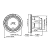 Alpine R2-W10D4 R-Series 10-inch (25cm) Car Subwoofer Dual 4-Ohm Voice Coils Alpine R2-W10D4 R-Series 10-inch (25cm) Car Subwoofer Dual 4-Ohm Voice Coils